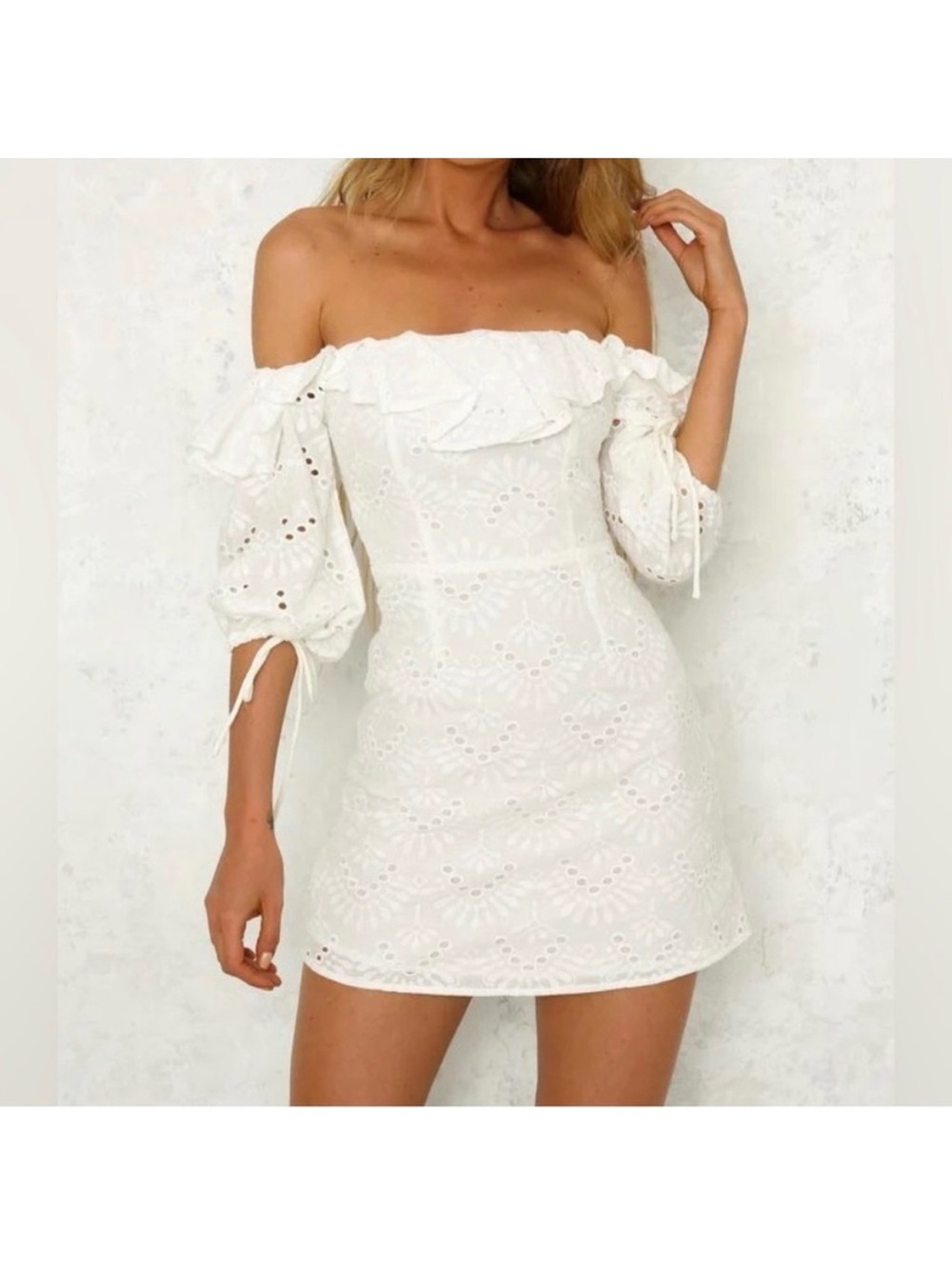 Revolve: superdown martina ruffle dress